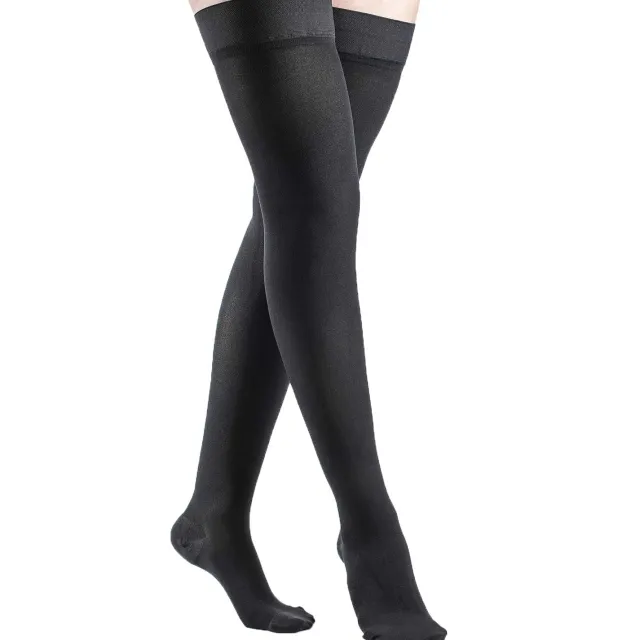 Sigvaris Dynaven 973 Access Women's Thigh Highs w/Grip Top 30-40 mmHg
