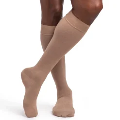 Sigvaris Dynaven 923 Men's Ribbed Knee Highs w/Grip Top 30-40 mmHg
