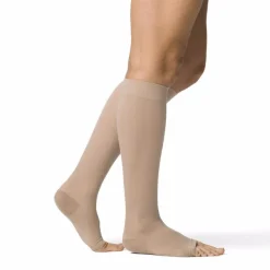Sigvaris Dynaven 971 Women's Access Open Toe Knee Highs 15-20 mmHg