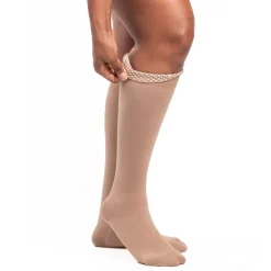 Sigvaris Dynaven 971 Women's Knee Highs w/Grip Top 15-20 mmHg
