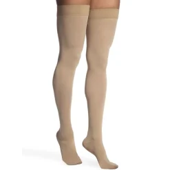 Sigvaris Essential 862 Opaque Thigh Highs w/Grip Band 20-30 mmHg