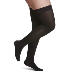 Sigvaris Essential 863 Opaque Women's Thigh Highs w/Grip Top 30-40 mmHg