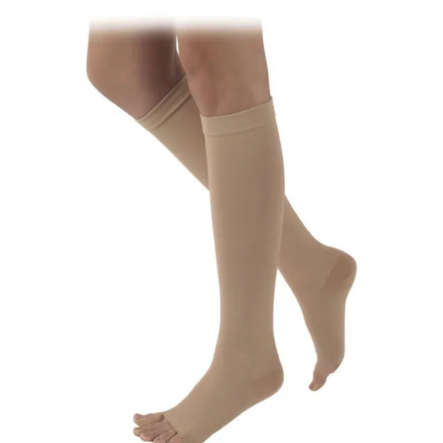 Sigvaris Specialty 505 Natural Rubber Open Toe Knee Highs 50-60 mmHg