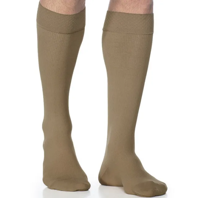 Sigvaris Style 823 Men's Microfiber Knee Highs w/Grip Top 30-40mmHg