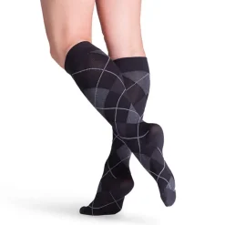 Sigvaris Style 832 Microfiber Patterns Women's Socks 20-30 mmHg