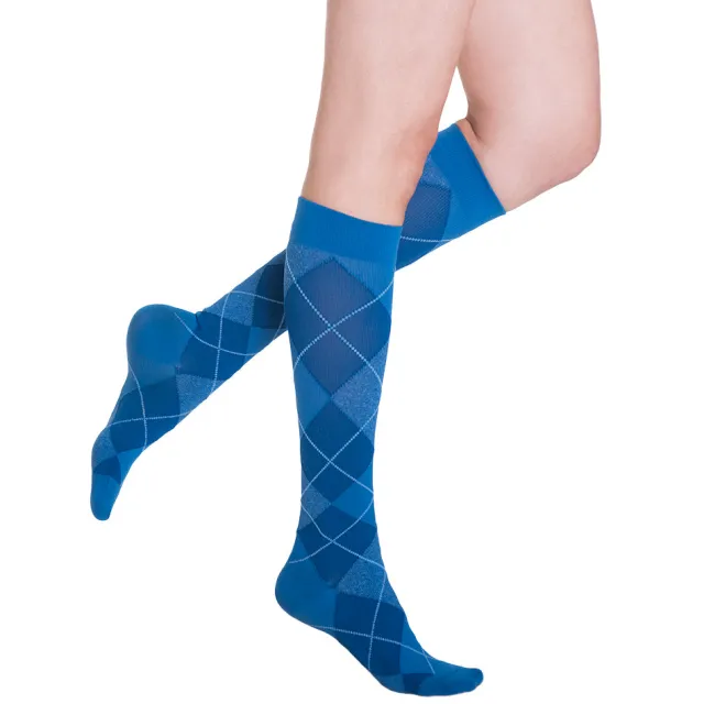 Sigvaris Style 832 Microfiber Patterns Women's Socks 20-30 mmHg