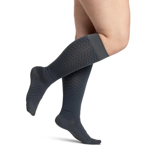 Sigvaris Style 832 Microfiber Patterns Women's Socks 20-30 mmHg