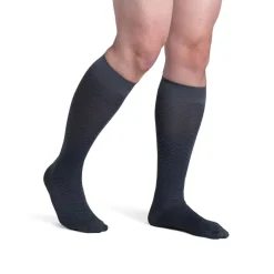 Sigvaris Style 832 Microfiber Patterns Men's Socks 20-30 mmHg