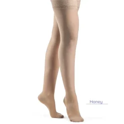Sigvaris Style 783 Women's Sheer Thigh Highs w/Grip Top 30-40 mmHg