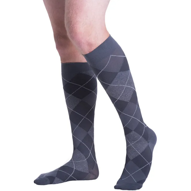 Sigvaris Well Being 183 Men's Microfiber Shades Socks 15-20 mmHg