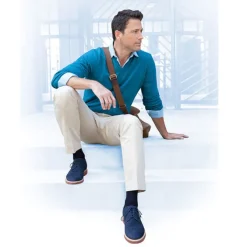 Sigvaris Well Being 192 Zurich Collection Men's All-Season Wool Socks 15-20 mmHg