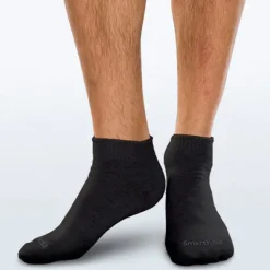 SmartKnit Seamless Diabetic MiniCrew Socks w/X-Static Silver Fibers