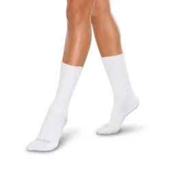 SmartKnit Seamless Wide Diabetic Coolmax Crew Socks