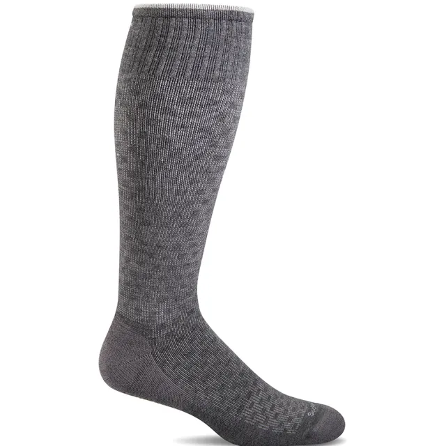 SockWell Men's Shadow Box Knee High Socks 15-20 mmHg