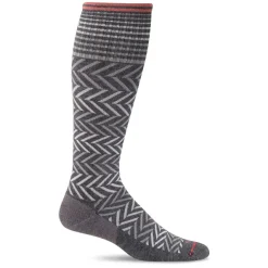 SockWell Women's Chevron Knee High Socks 15-20 mmHg