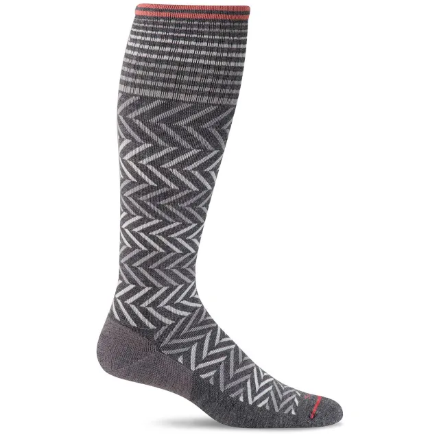 SockWell Women's Chevron Knee High Socks 15-20 mmHg