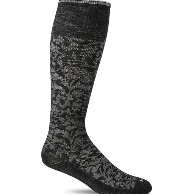 SockWell Women's Damask Knee High Socks 15-20 mmHg