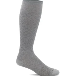SockWell Women's Featherweight Fancy Knee High Socks 15-20 mmHg