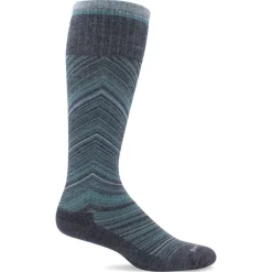SockWell Women's Full Flattery Knee High Socks 15-20 mmHg