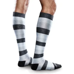 Therafirm Core-Spun Moderate Support Patterned Socks 20-30 mmHg