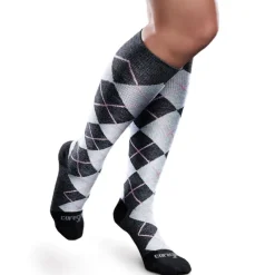 Therafirm Core-Spun Moderate Support Patterned Socks 20-30 mmHg
