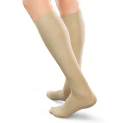 Therafirm EASE Opaque Women's and Men's Knee Highs w/Silicone 30-40 mmHg