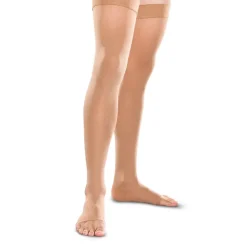 Therafirm Men's and Women's Open Toe Thigh Highs w/Grip Top 20-30 mmHg