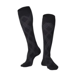 Touch Compression Men's Argyle Pattern Socks 15-20 mmHg