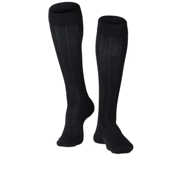 Touch Compression Men's Intelligent Rib Pattern Socks 15-20 mmHg
