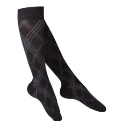 Touch Compression Women's Argyle Pattern Socks 15-20 mmHg