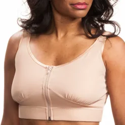 Wear Ease 791 Compression Bra w/Removable Drainage Pouches