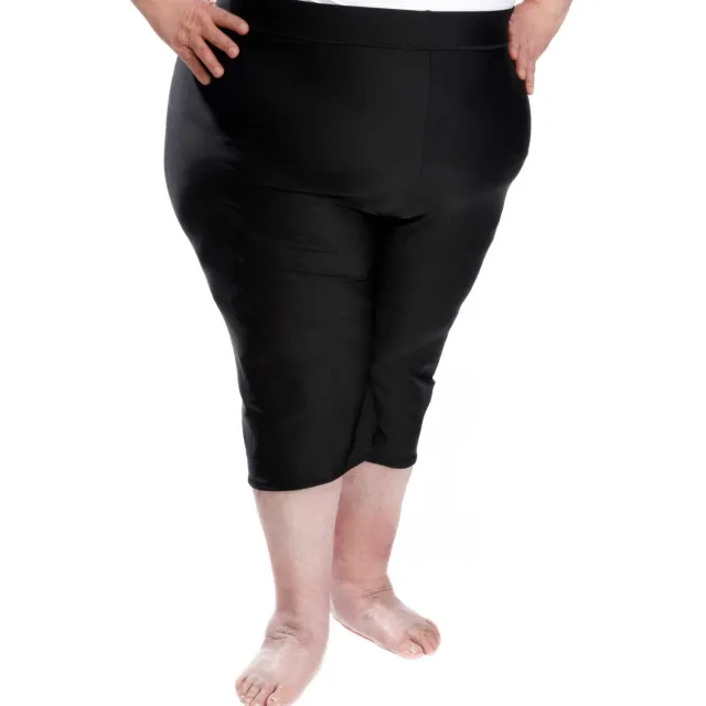 Wear Ease 615 High Waist Compression Capri Plus Size