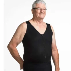Wear Ease 954 Men's V-Neck Torso Compression Vest
